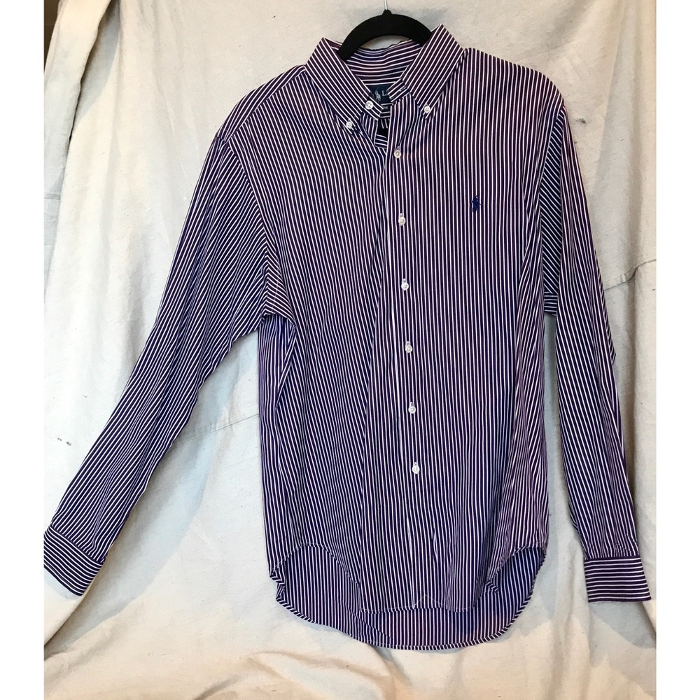 RALPH LAUREN Classic Fit Button-Down Dress Shirt